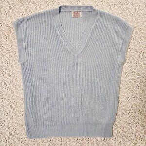 Chris Ann 80's Originals Vintage Retro  Knitted Vest Women's Size M/L